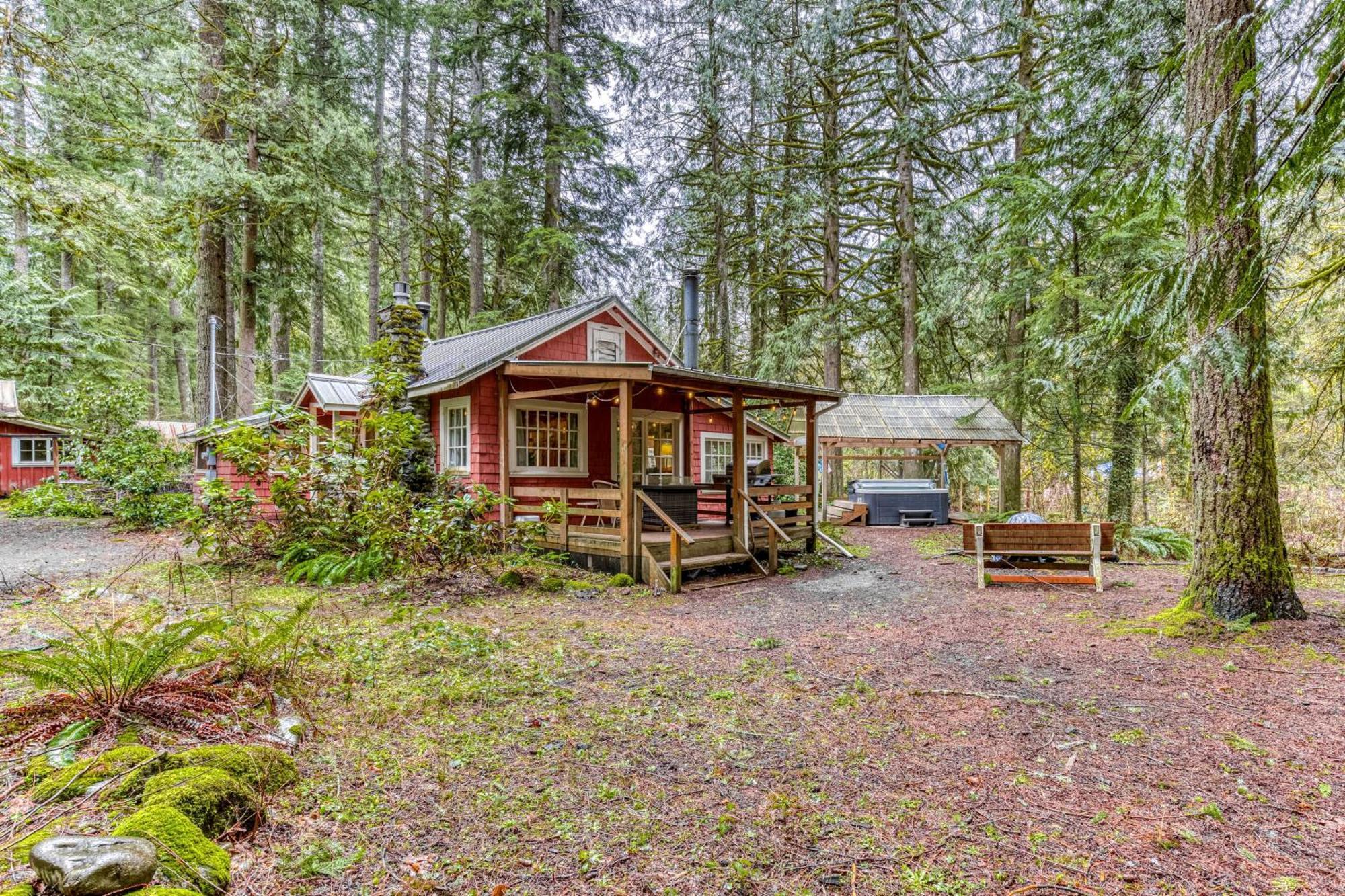 The Cedars Cabin Welches Exteriör bild